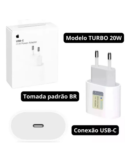 Carregador Fonte 20w Apple Original