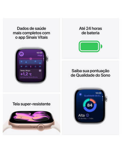 Apple Watch S11 46mm Jetblack - Novo Lacrado