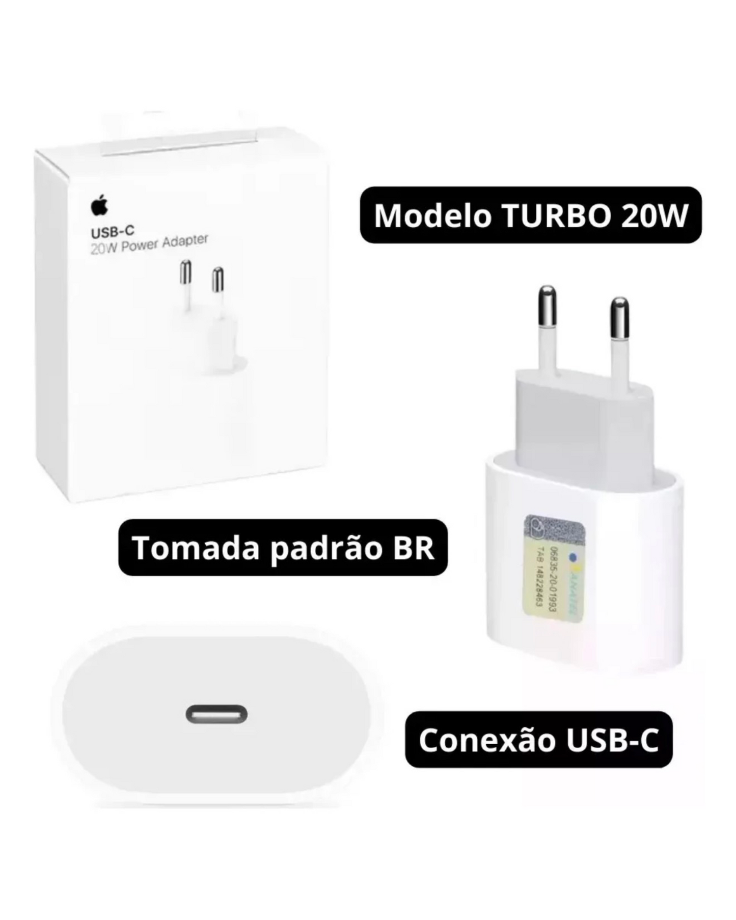Carregador Fonte 20w Apple Original
