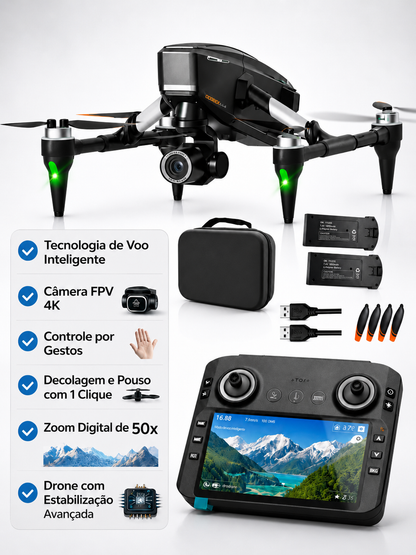 Drone H34 Profissional 4k GPS Full Hd