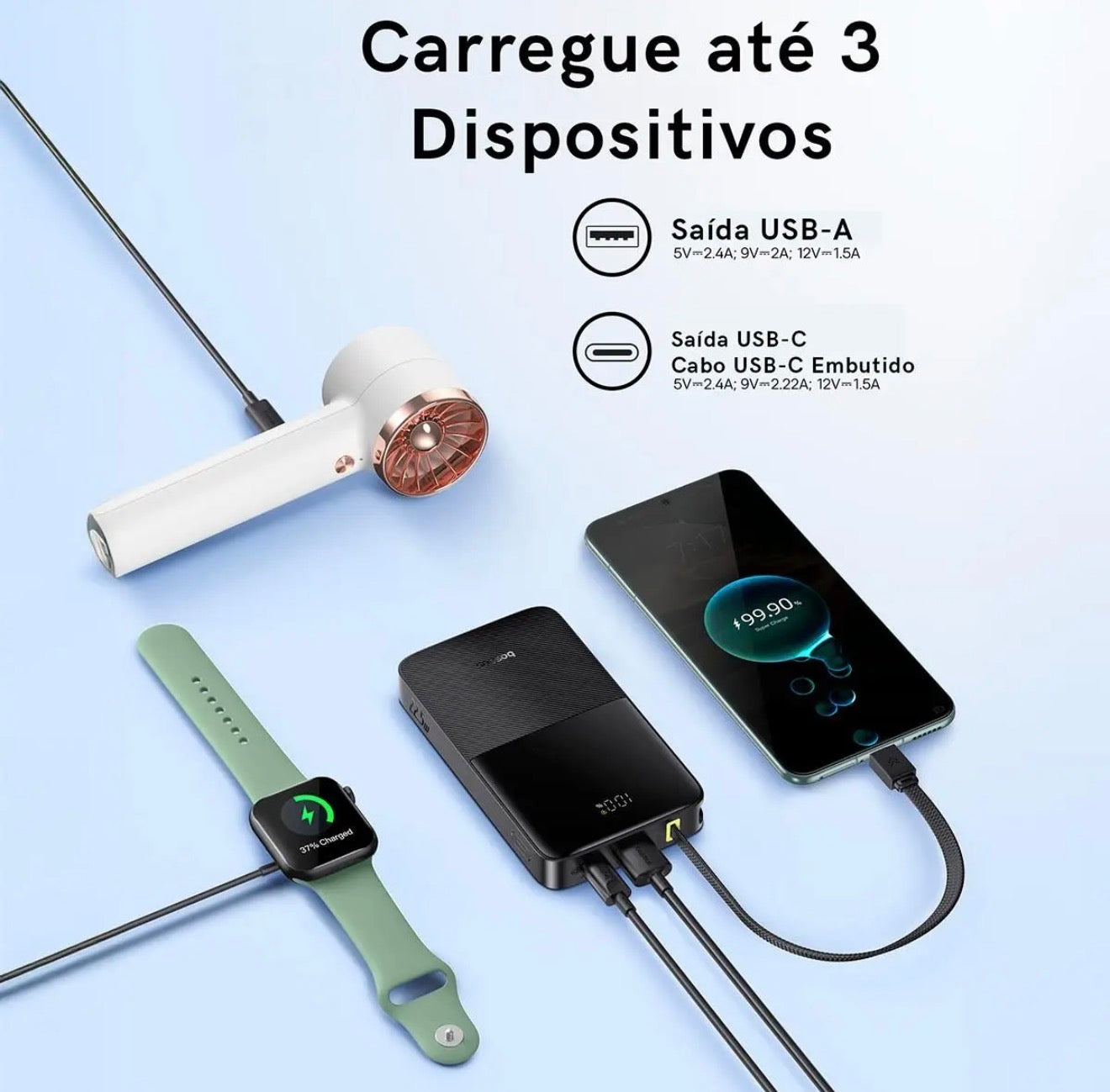 Power Bank Baseus Turbo Pro 10000mah