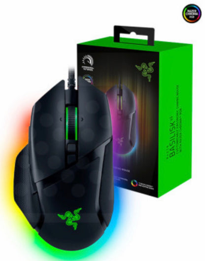 Mouse Gamer Razer Basilisk V3 RGB Chroma 26000 DPI 11 Botões